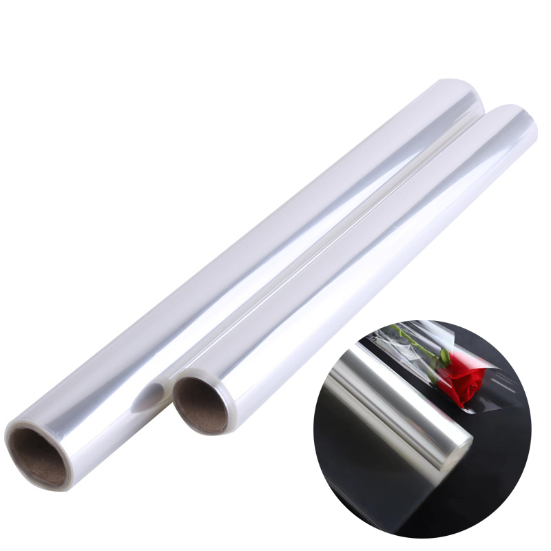 Cellophane Wrap Clear - 1/2 Buah Gulungan Pembungkus Film PVC