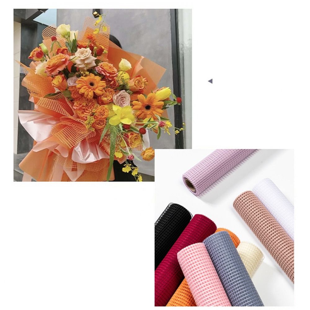 Flower Wrap Kraft - Kertas Pembungkus Bunga Segar Lebar 50cm