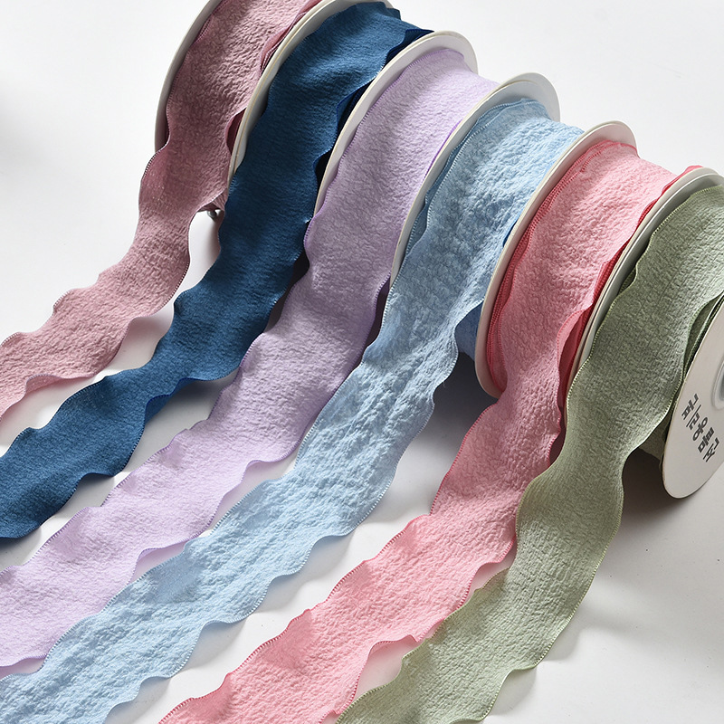 Ribbon Organza Roll - Aksesoris Rambut Pita Hiasan Buatan Tangan