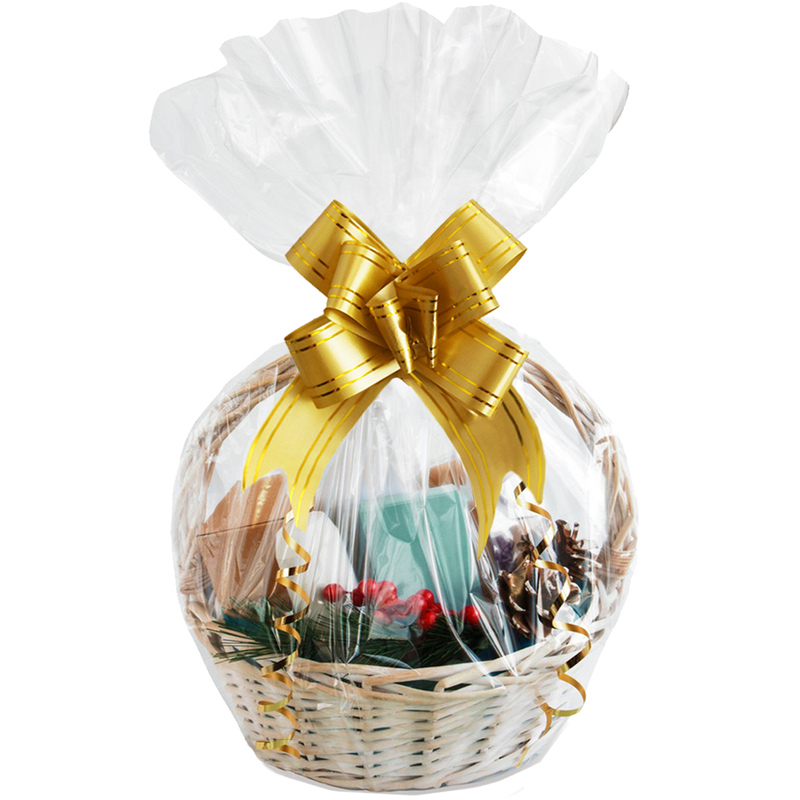 Cellophane Wrap Clear - Bungkus plastik besar bening untuk hadiah