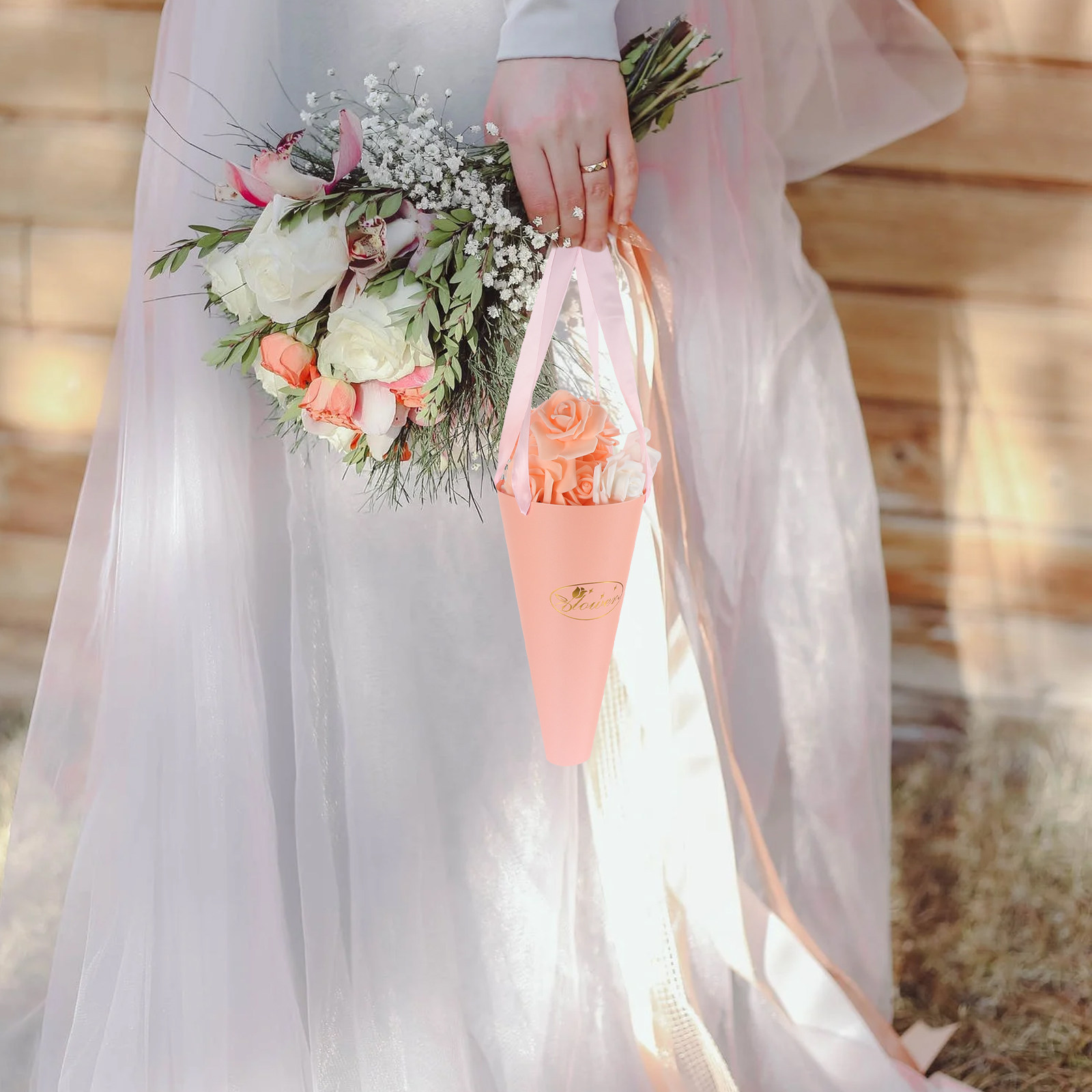 Florist Supply Buckets - 6 Buah Tas Buket Bunga Kantong