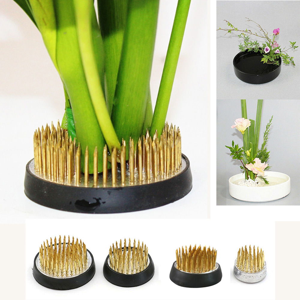Alat Penyusun Bunga Kenzan Jar - Flower Frog Pin ulasan dan harga