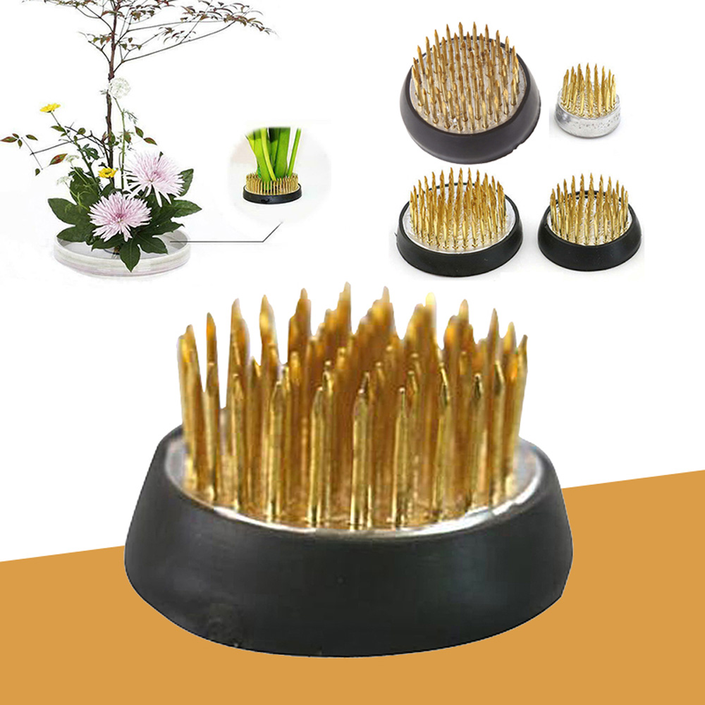 Alat Penyusun Bunga Kenzan Jar - Flower Frog Pin ulasan dan harga