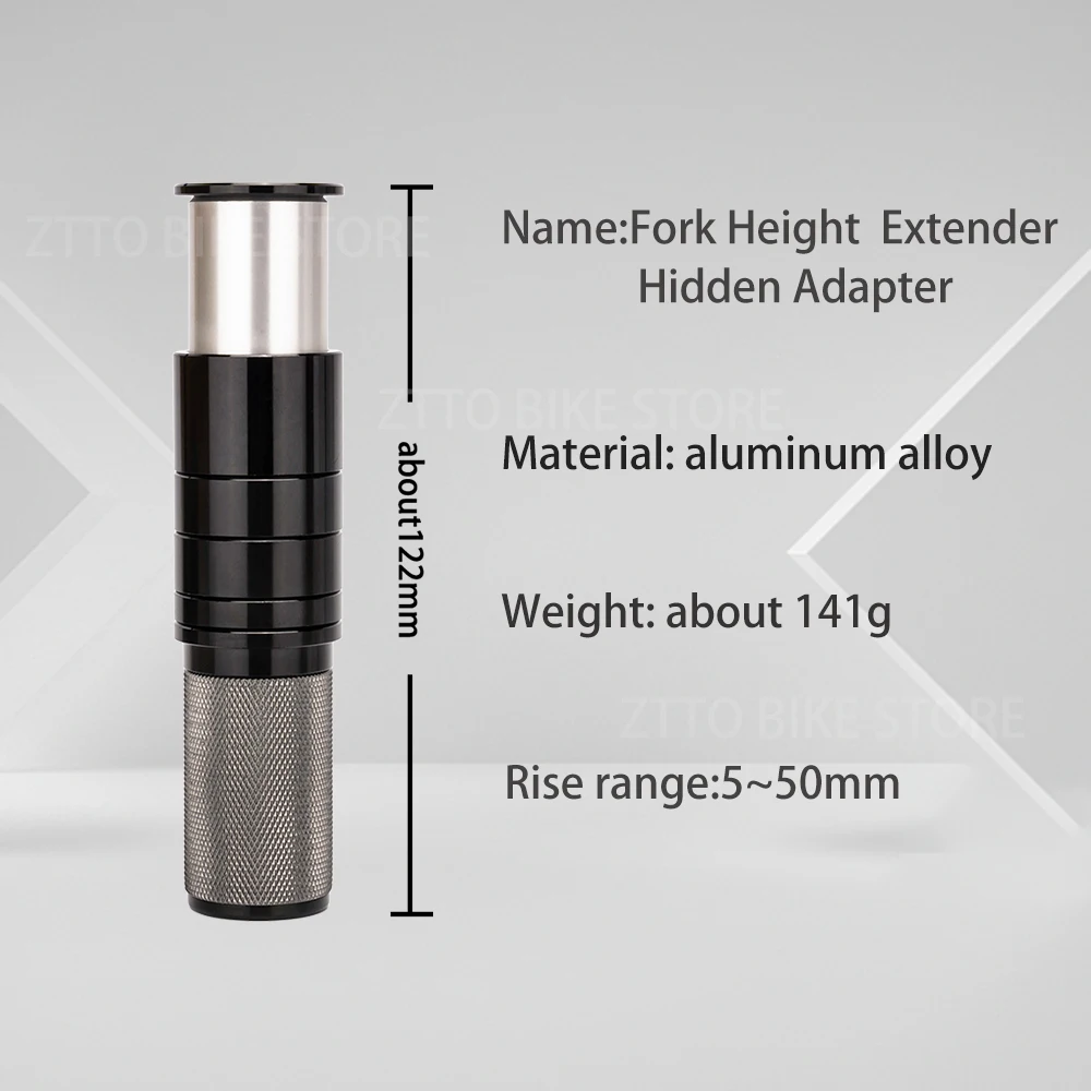 ZTTO garpu peninggi setang sep - Stem Extender Tube ulasan dan harga