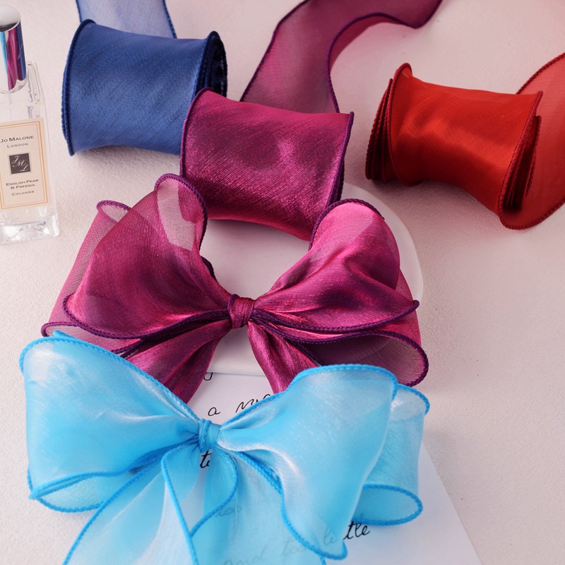 Pita Satin Organza Kain Pelang - Ribbon Organza Roll ulasan dan harga