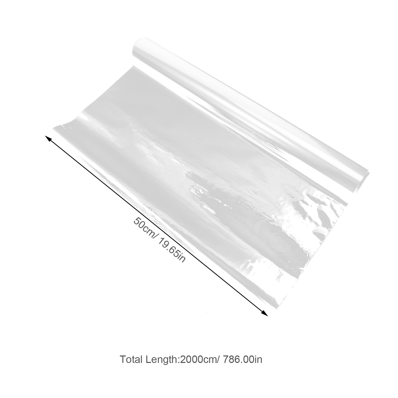 1 Rol Kertas Pembungkus Bunga  - Cellophane Wrap Clear ulasan dan harga