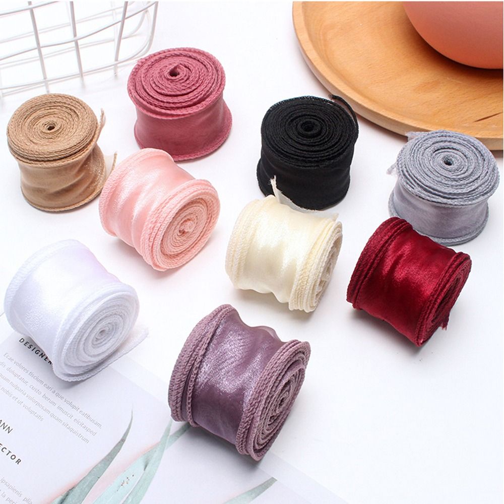 Pita Satin Gulung 40mm 10 yard - Ribbon Organza Roll ulasan dan harga