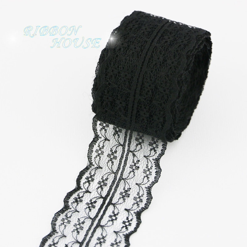 (5 Yard/Roll) 45mm Kain Renda  - Ribbon Organza Roll ulasan dan harga
