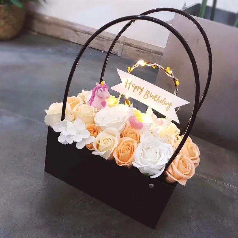 Kotak Kertas Bunga Ember PVC K - Florist Supply Buckets ulasan dan harga