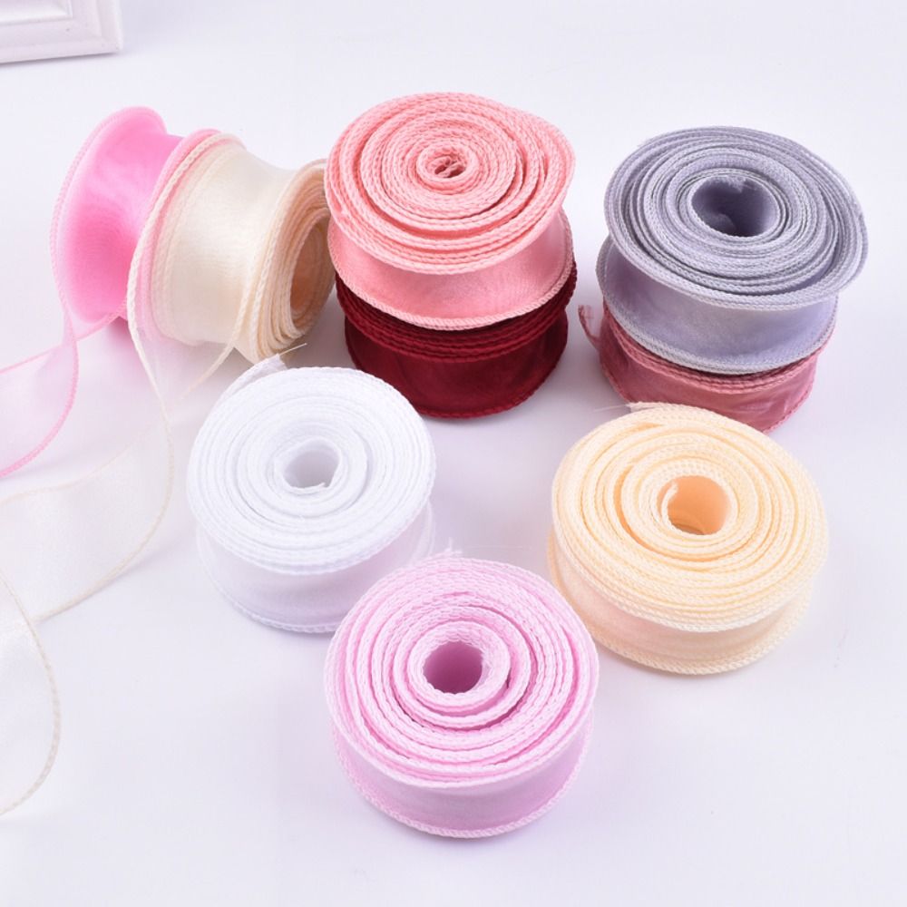 Gulungan pita Satin 40mm 10 ya - Ribbon Organza Roll ulasan dan harga