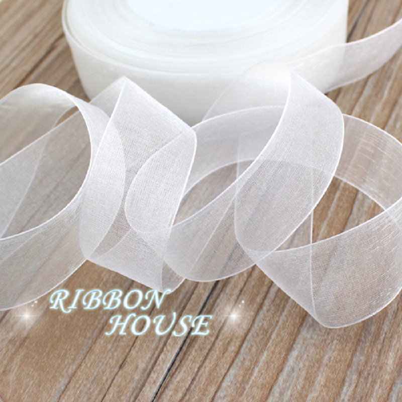 (50 Yar/Gulungan) 12/15/20/25/ - Ribbon Organza Roll ulasan dan harga