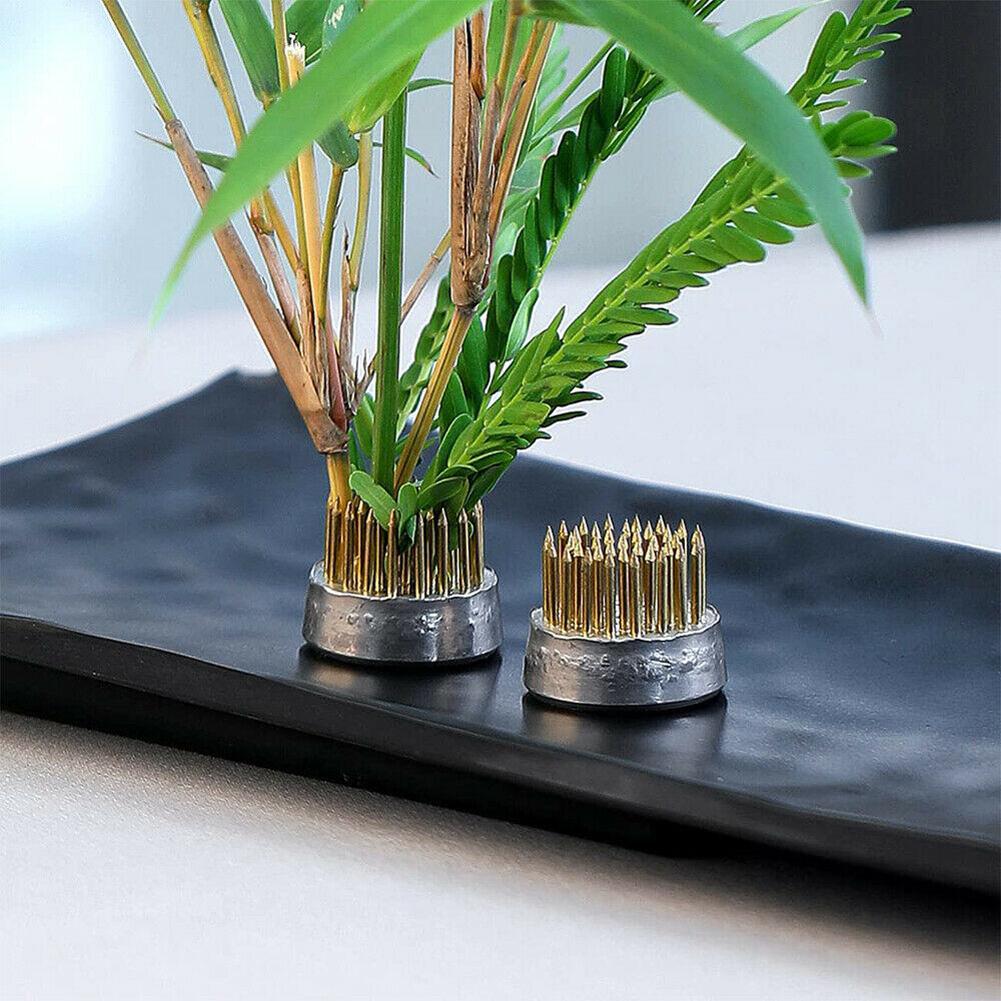 Katak bunga Ikebana bulat deng - Flower Frog Pin ulasan dan harga