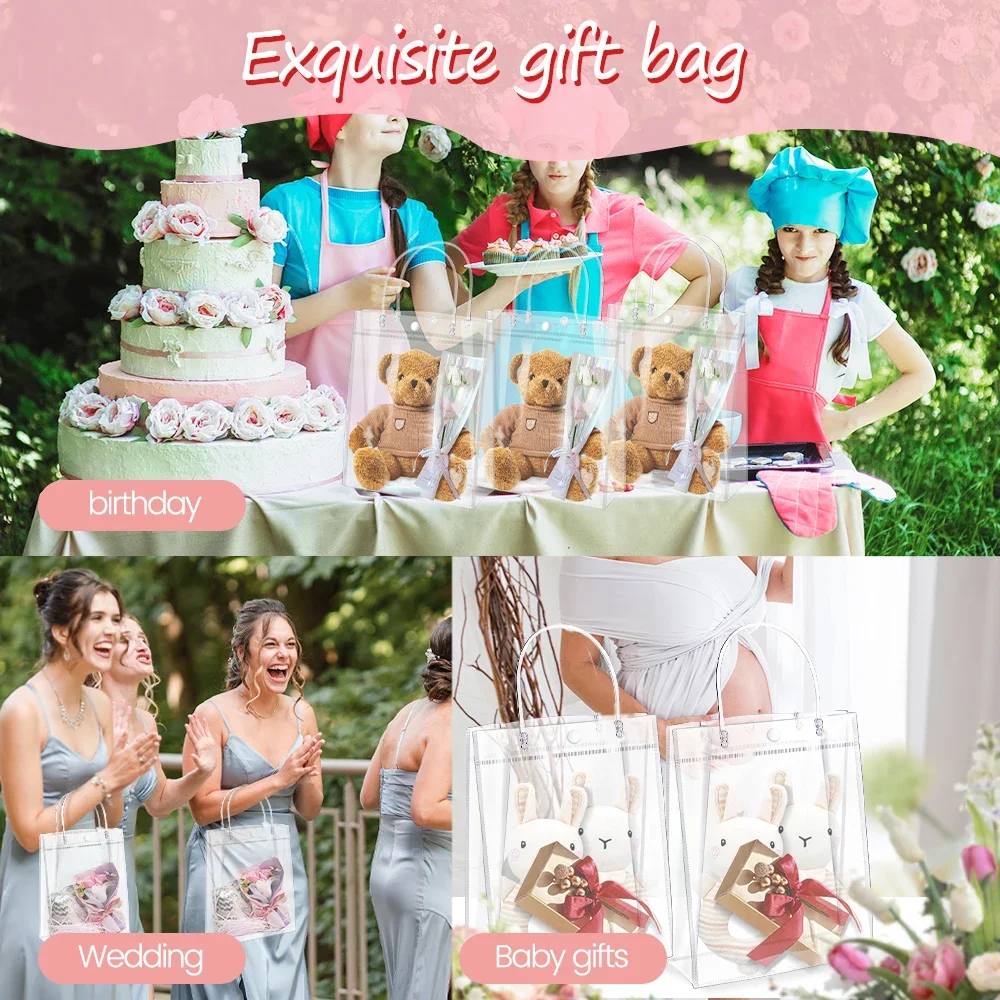 Tas hadiah PVC bening dengan p - Cellophane Wrap Clear ulasan dan harga