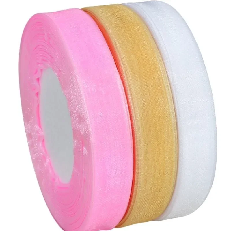 Pita Organza 15mm 50 yard/gulu - Ribbon Organza Roll ulasan dan harga