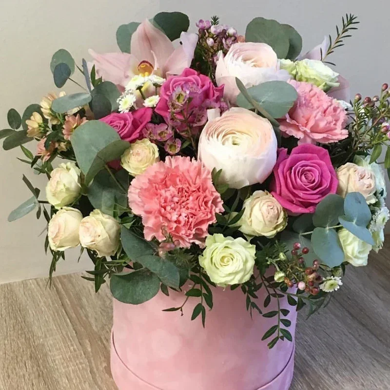 3 Buah/Set Kotak Hadiah Beludr - Florist Supply Buckets ulasan dan harga