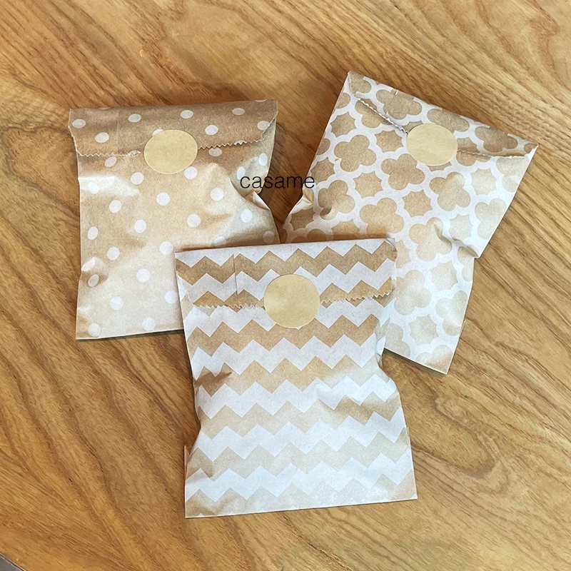 25 Buah Kantong Kertas Kraft K - Flower Wrap Kraft ulasan dan harga