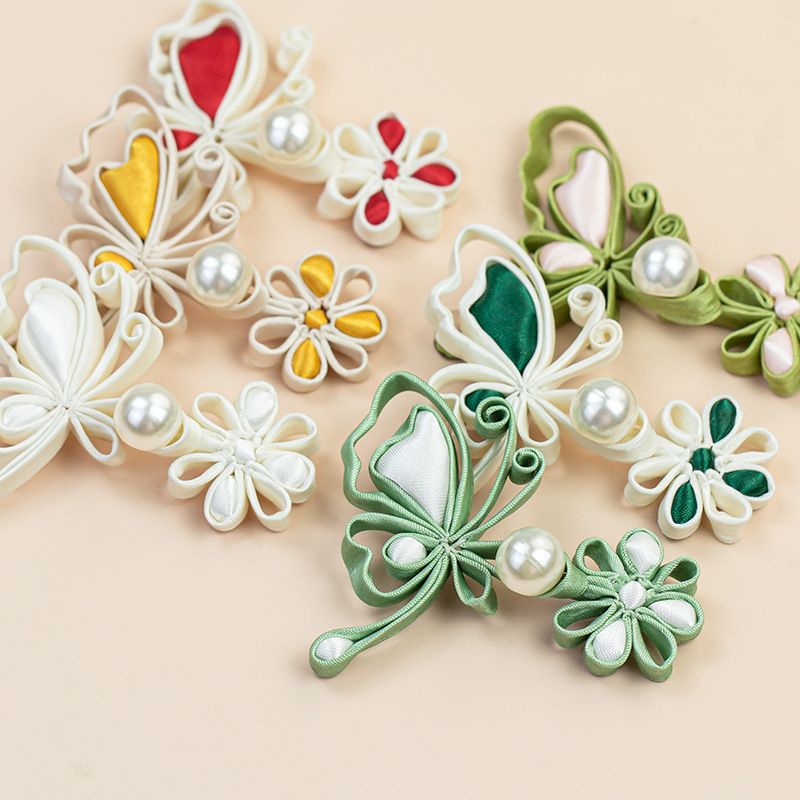 Kancing Mutiara Bentuk Katak C - Flower Frog Pin ulasan dan harga