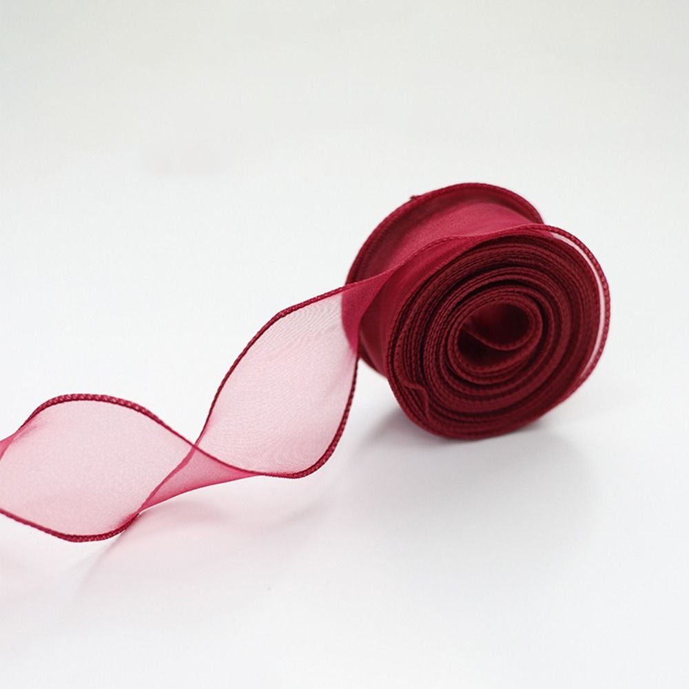 Pita Satin 40mm 10 yard untuk  - Ribbon Organza Roll ulasan dan harga