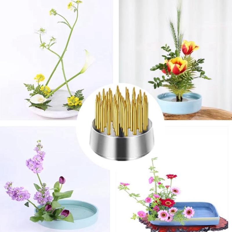 Hot 12 buah katak bunga, pemeg - Flower Frog Pin ulasan dan harga