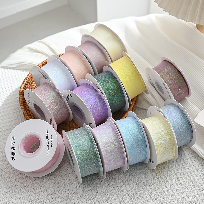10yard gulungan 4CM pita Organ - Ribbon Organza Roll ulasan dan harga