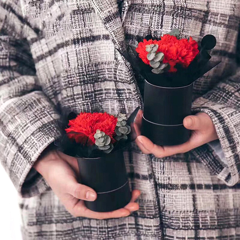 Kotak Kertas Bulat Berpenutup  - Florist Supply Buckets ulasan dan harga