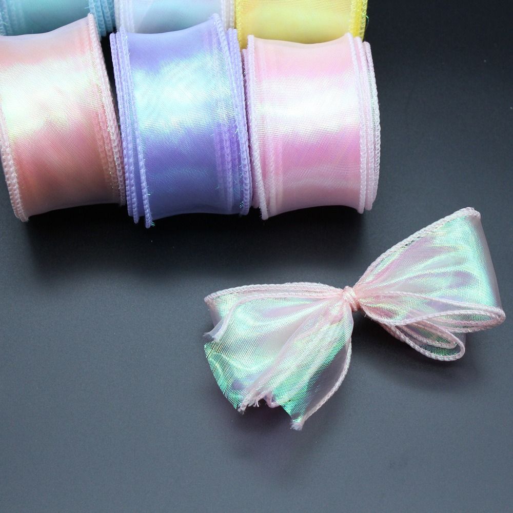 Pita Satin Jala 40mm 10 Yard,  - Ribbon Organza Roll ulasan dan harga
