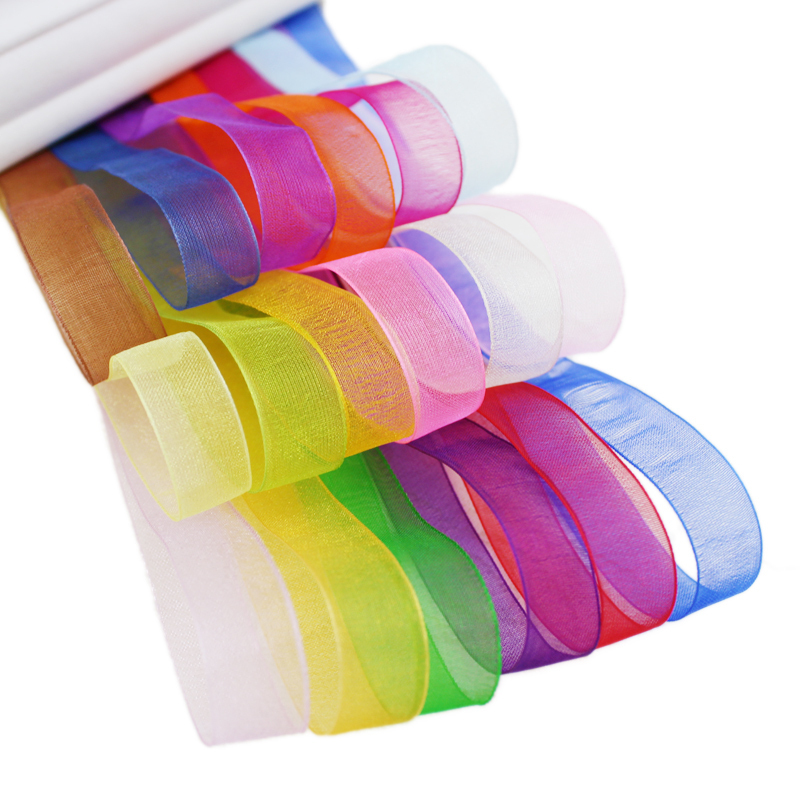 (50 Yard/Roll) Pita Organza 12 - Ribbon Organza Roll ulasan dan harga