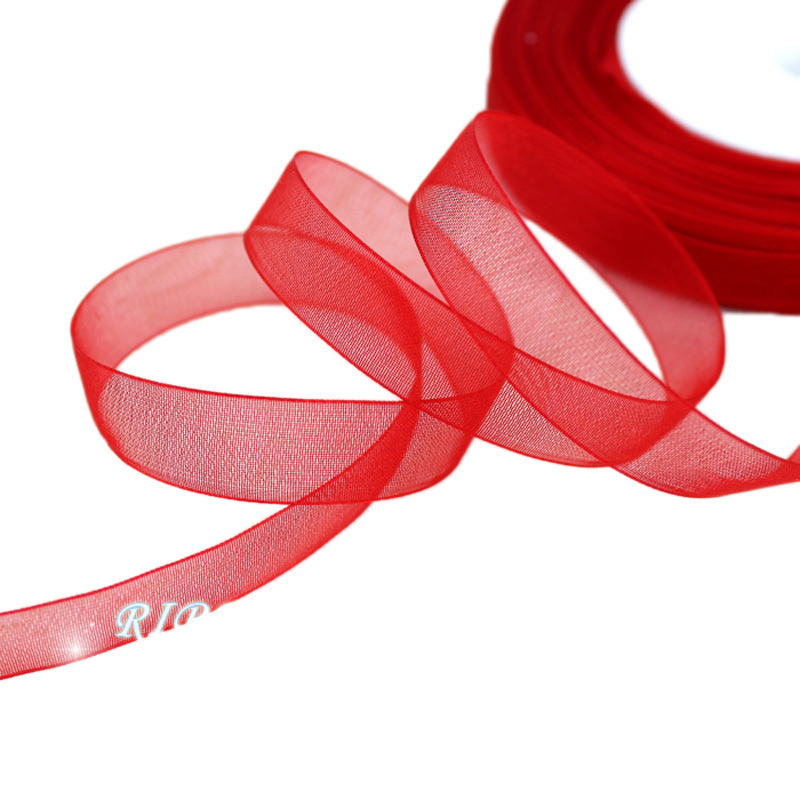 (50 Yard/Roll) Pita Organza 12 - Ribbon Organza Roll ulasan dan harga