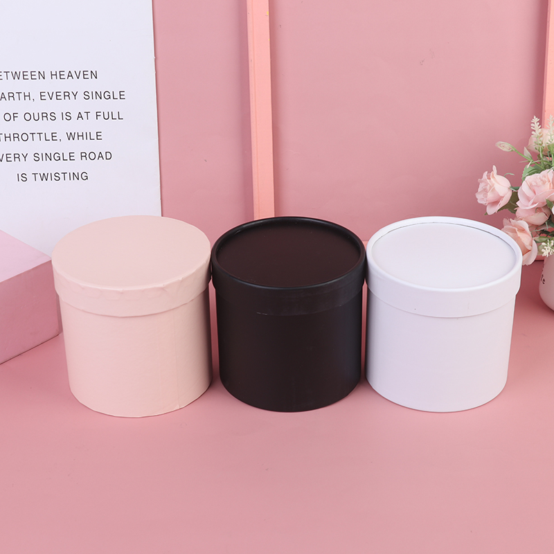 1 Buah Kotak Kado Kertas Bulat - Florist Supply Buckets ulasan dan harga